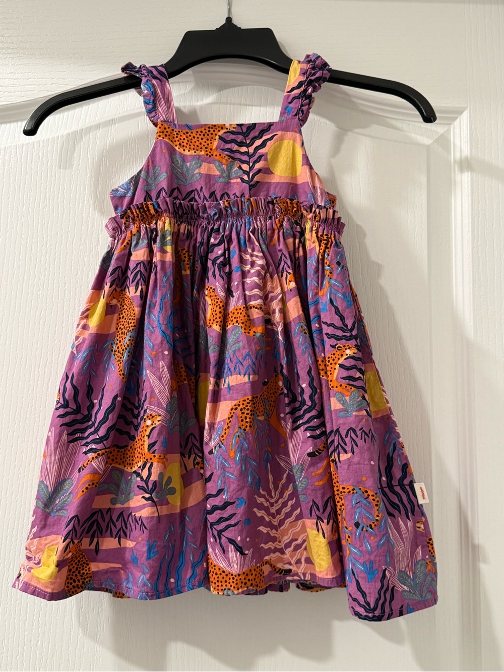 Girls Colorful Printed Dress - 2T